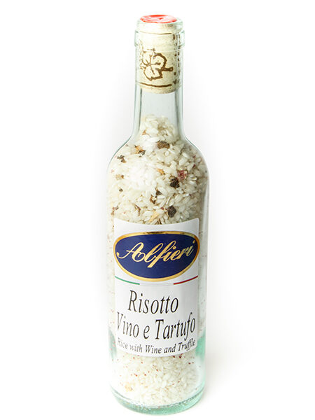 Alfieri Risotto with Truffles & Wine Glass bottle 300g