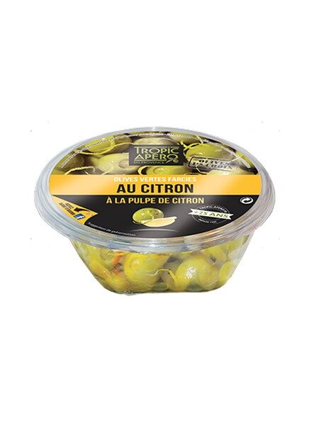 Tropic apéro Olives with lemon 120g