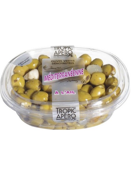 Tropic Apéro green olives pitted à la Méditerranéenne 200g